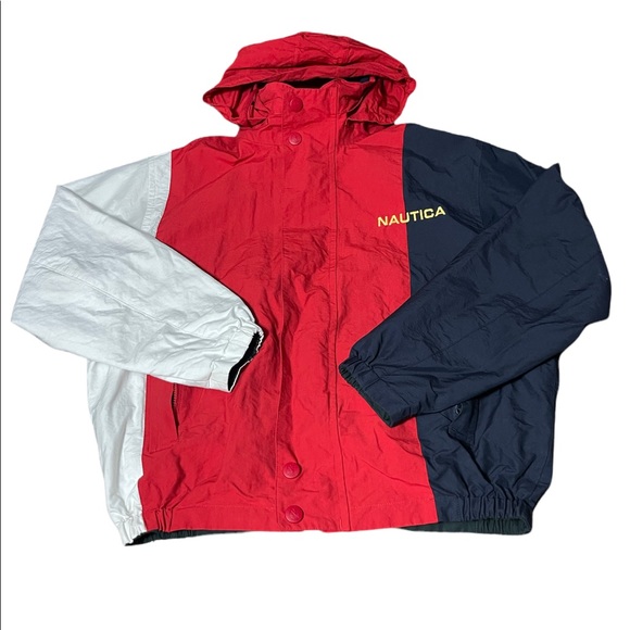 Nautica Other - vintage nautica reversible jacket sz M